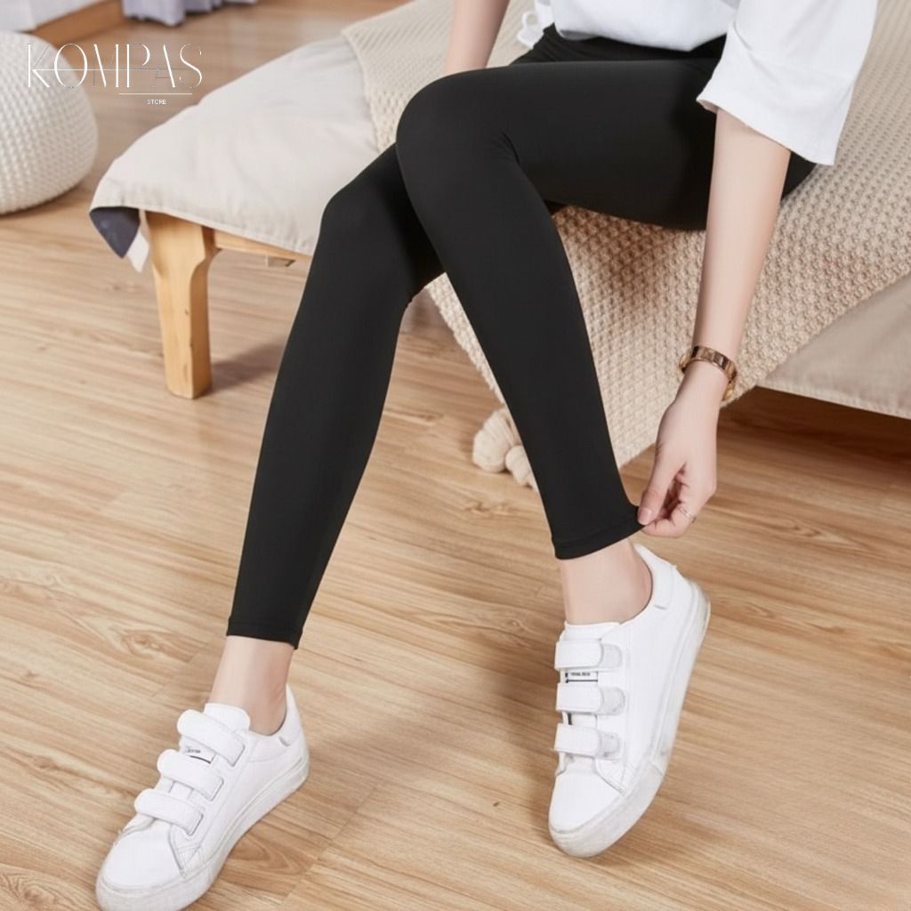 Legging Panjang Spandex Premium Std & Jumbo