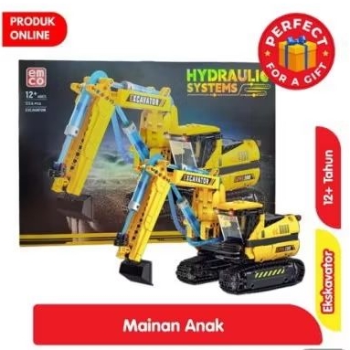 Emco Hydraulic Systems Mainan Anak Ekskavator