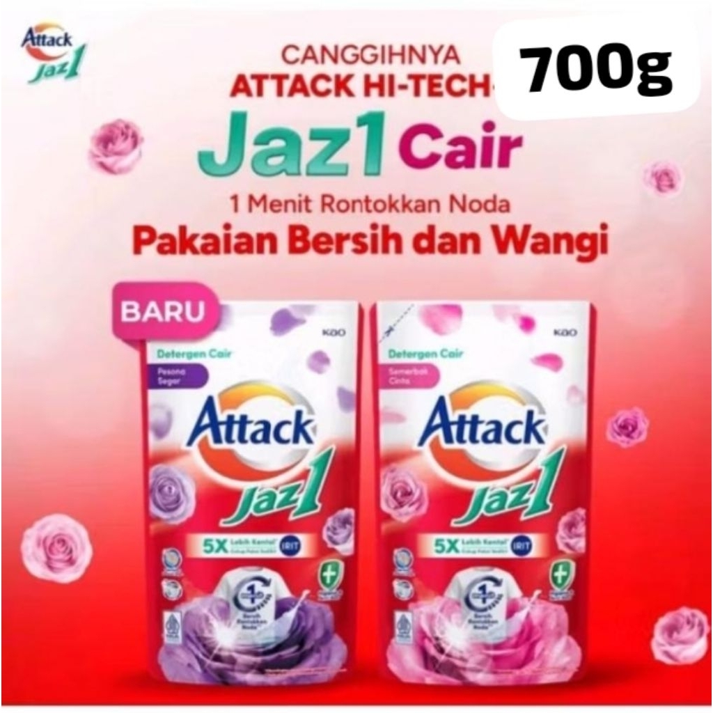 DETERGEN  LIQUID  ATTACK JAZ1 700g