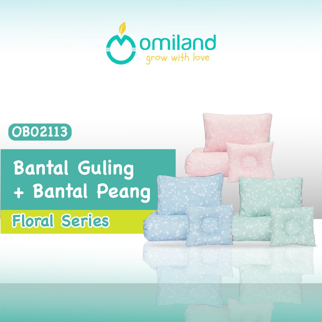 Omiland Bantal Guling Set + Bantal Peang