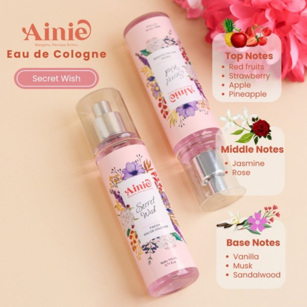 Ainie Eau de Cologne (EDC) 110ml & 100ml
