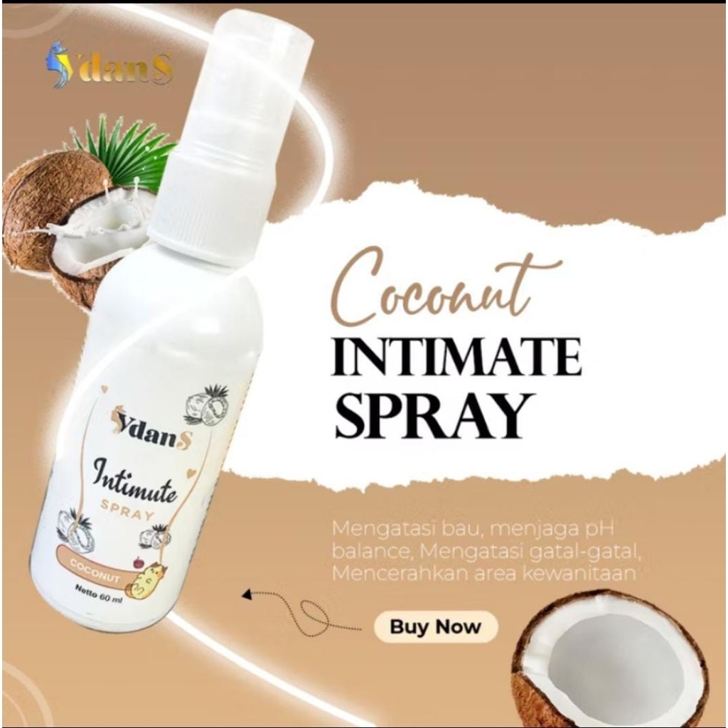intimate spray vdans coconut 60ml