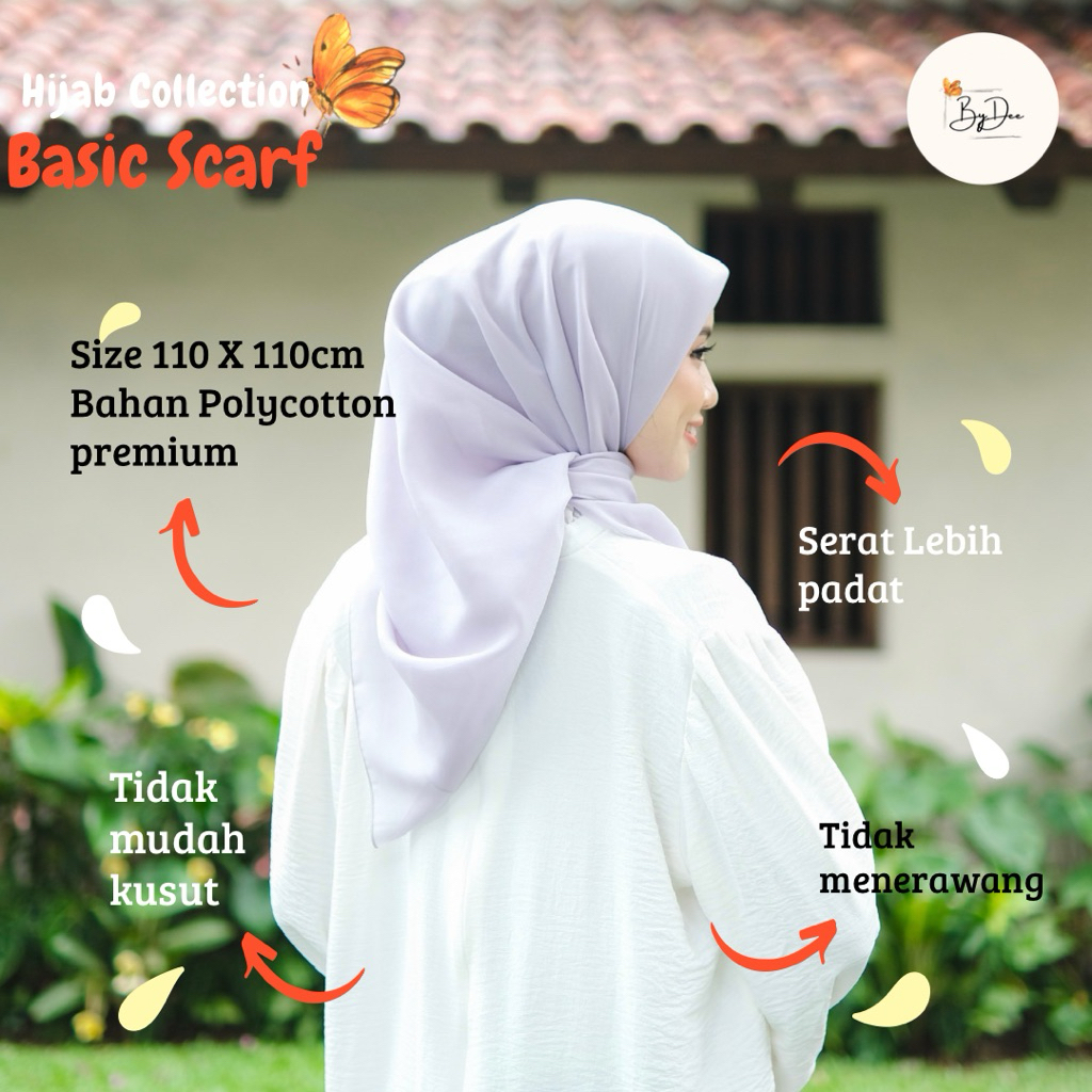 Basic Scarf-Polycotton premium-ByDeeCollection