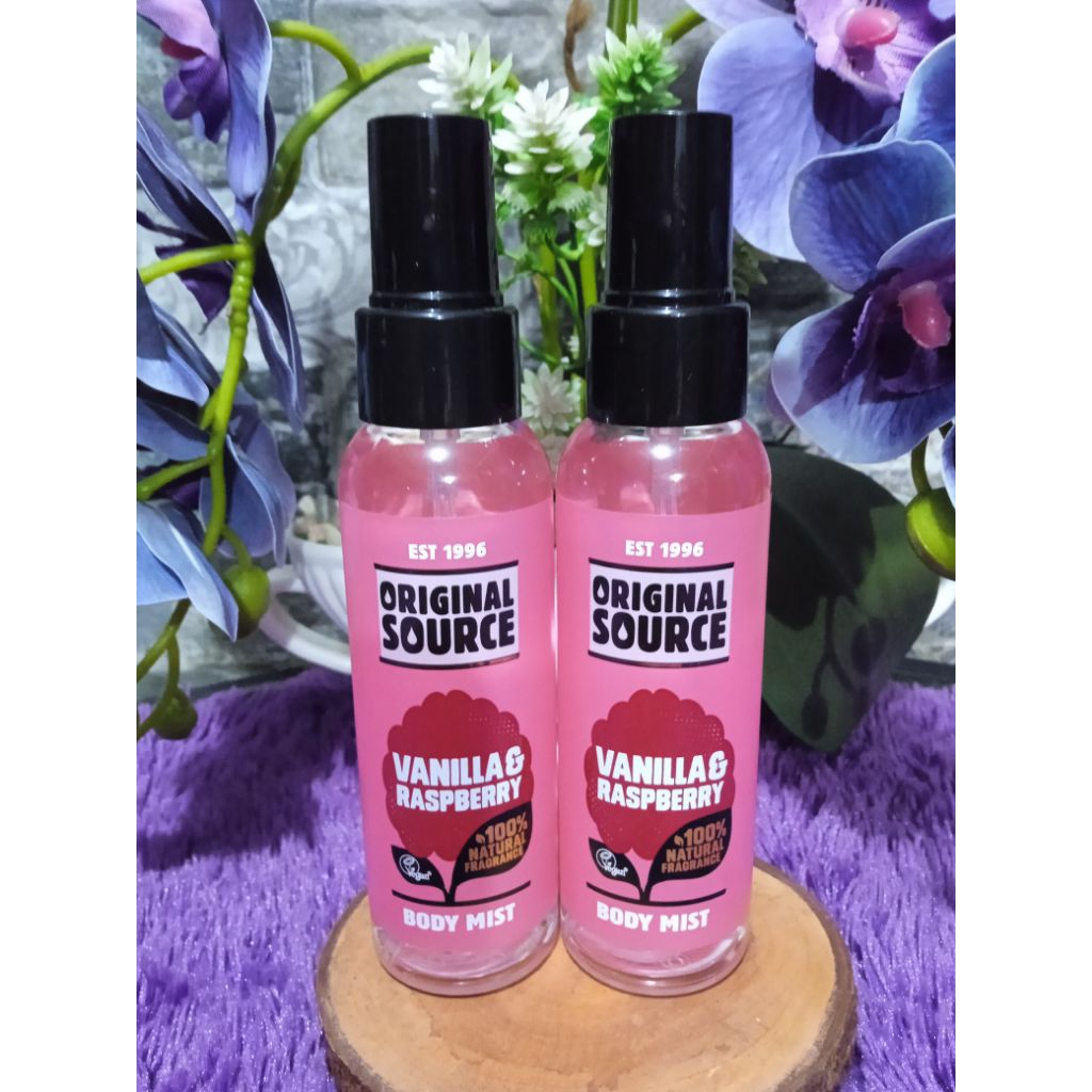 Original Source Body Mist Vanilla & Raspberry 100ml