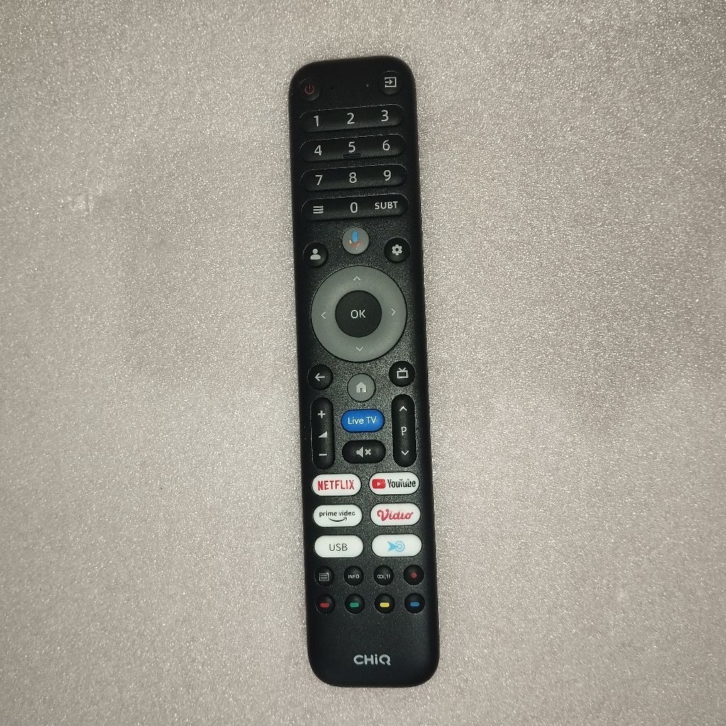 remot android Google tv chiq