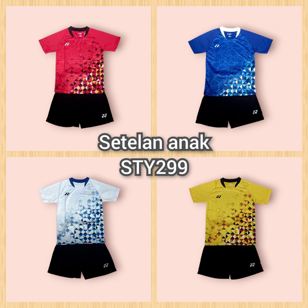 Setelan badminton anak STY299