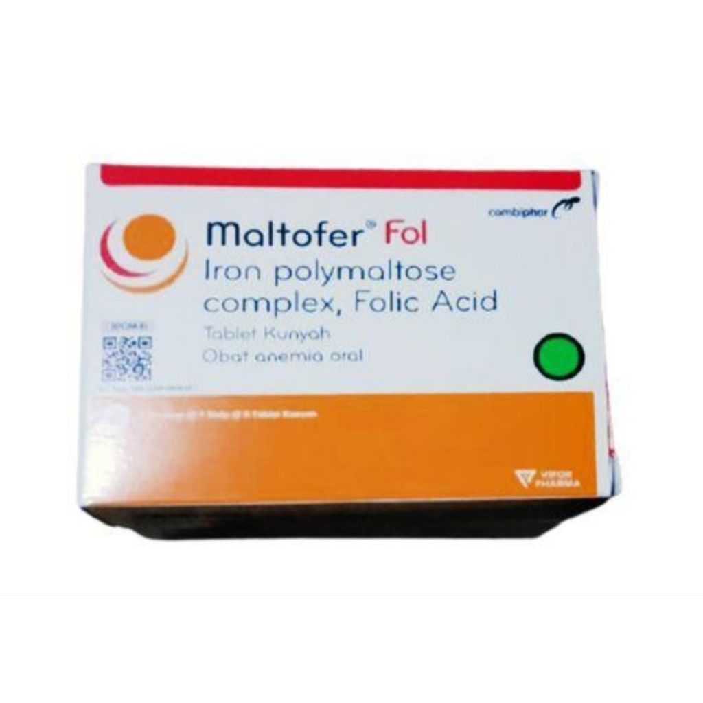 MALTOFER FOL BOX 30 TABLET KUNYAH