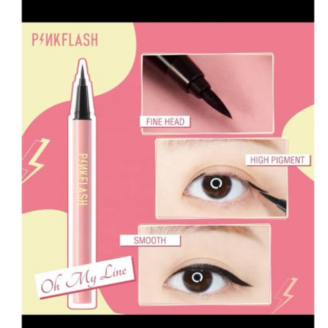 eyeliner pinkflash