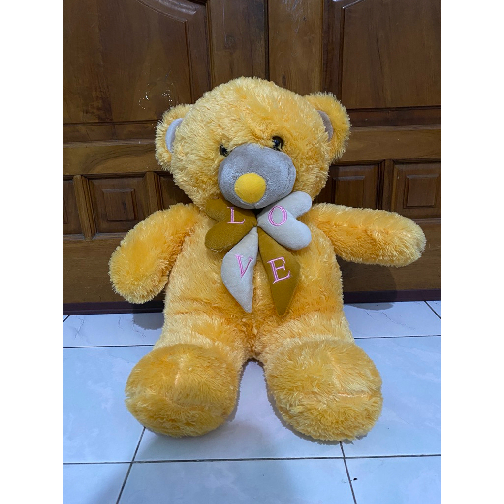 Boneka Teddy Bear Jumbo Kuning