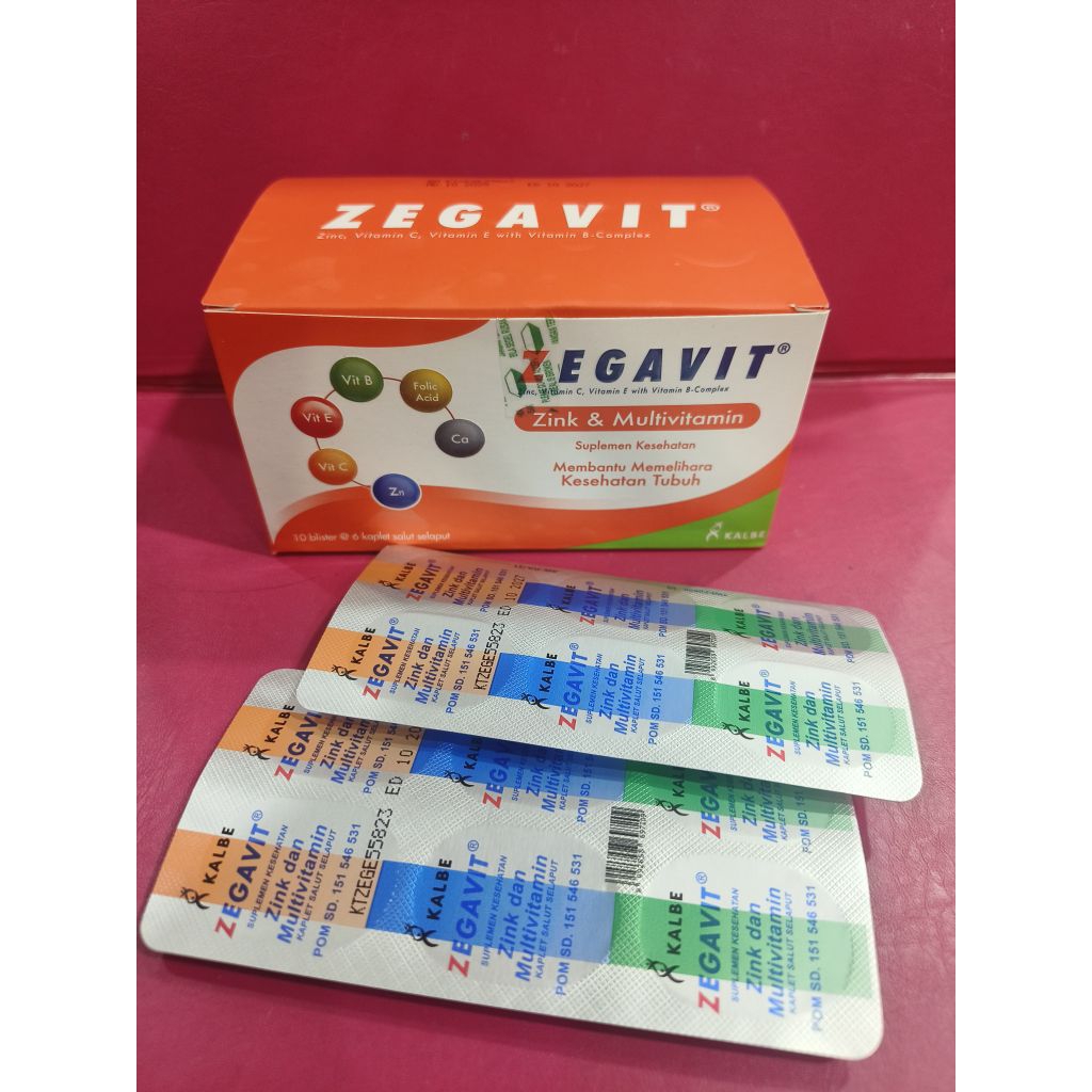 Zegavit multivitamin harga per strip 6tablet