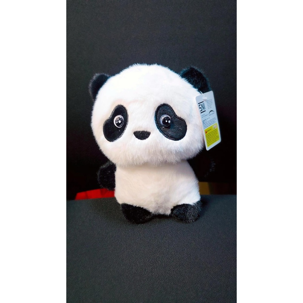boneka panda lucu new with tag