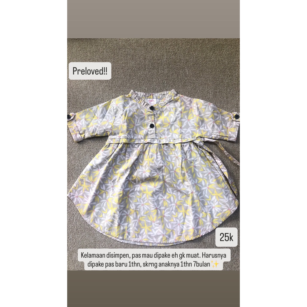 Preloved baby