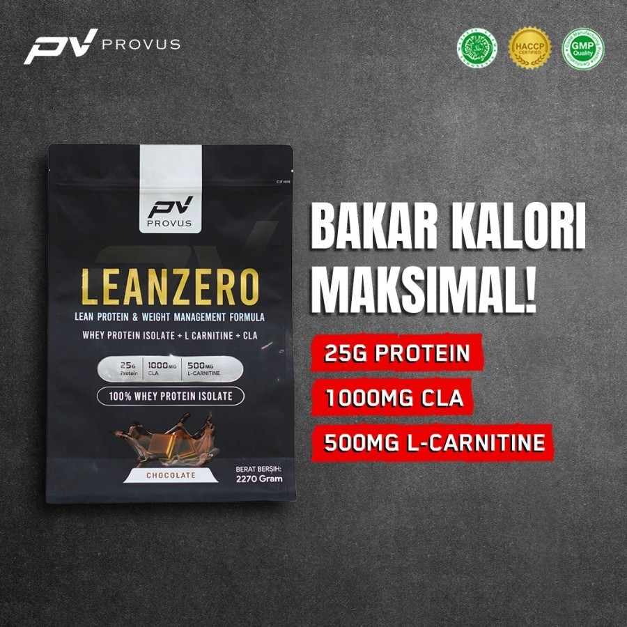 PROVUS LEANZERO 1 LB  1LBS 100% WHEY PROTEIN ISOLATE LEANZERO