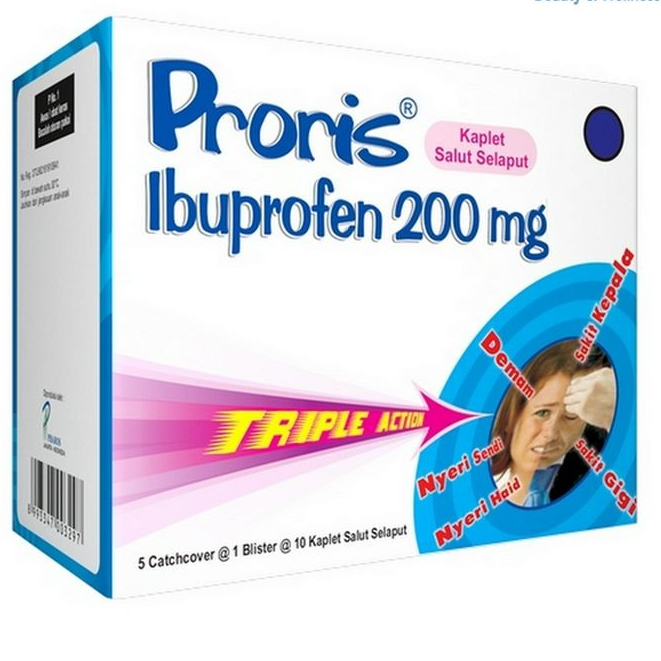 PRORIS 200MG 1 STRIP 10 KAPLET