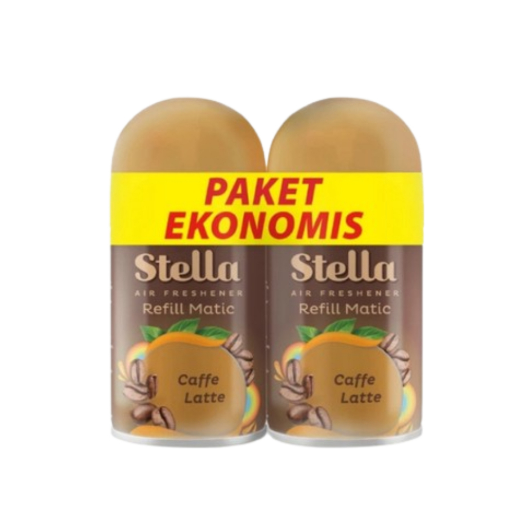 STELLA MATIC REF CAFFE LATTE PACK/2 160ML 8992745560753