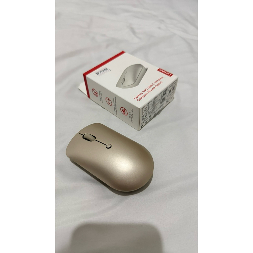 LENOVO 540 USB-C Wireless Compact MOUSE - SAND