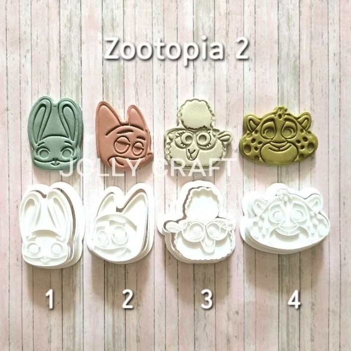 Cookie cutter Anime ZOOTOPIA 2