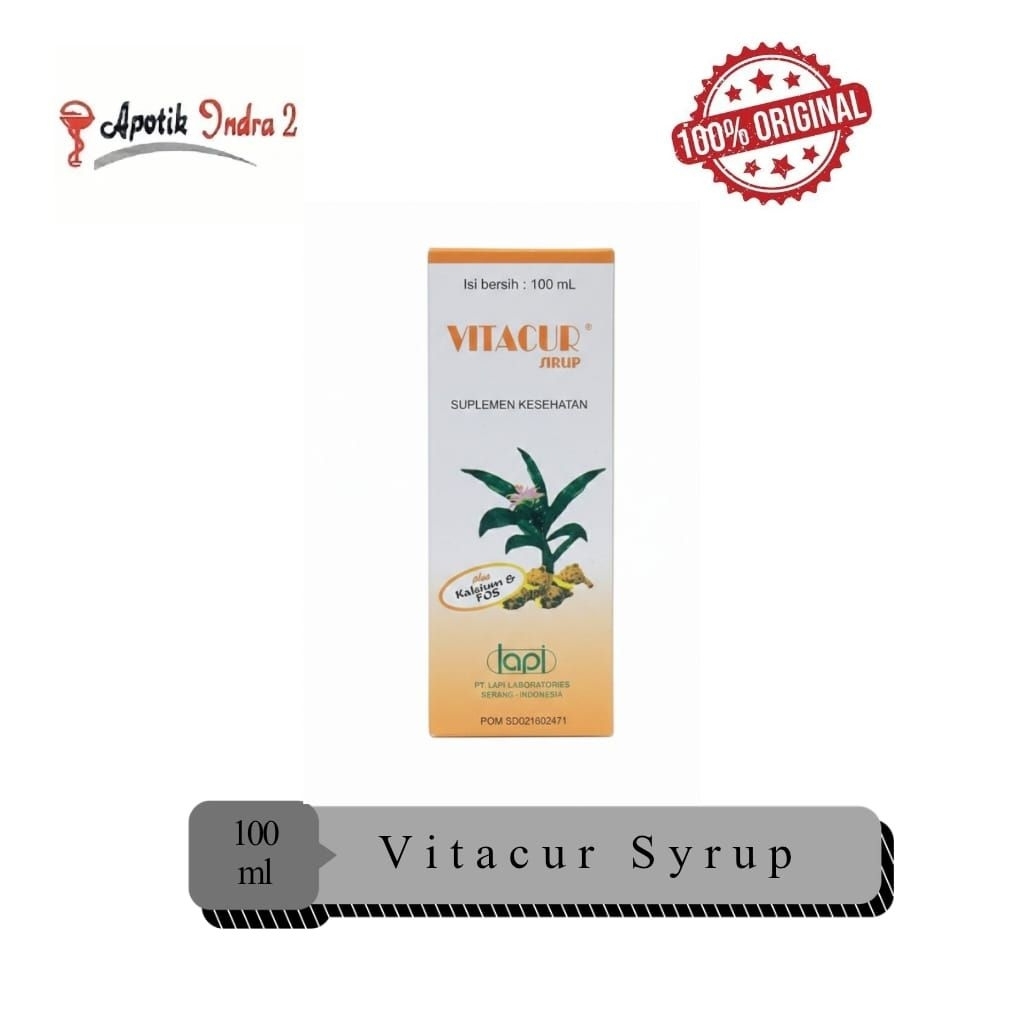 Vitacur Syrup 100ml | Suplemen Kesehatan