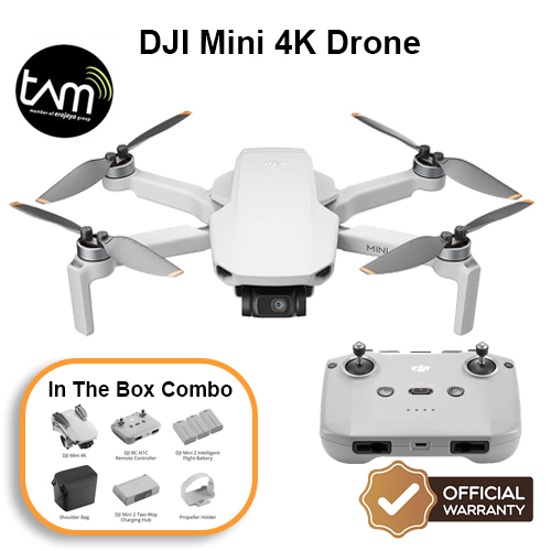 DJI Mini 4K Basic / Fly More Combo - DJI Mavic Mini 4K Drone Original Resmi