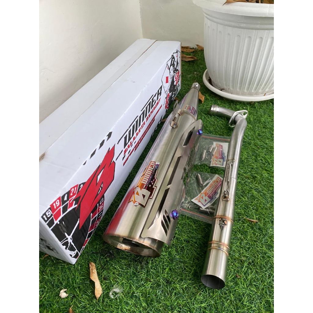 knalpot Stndar racing Fullset Suprafitt