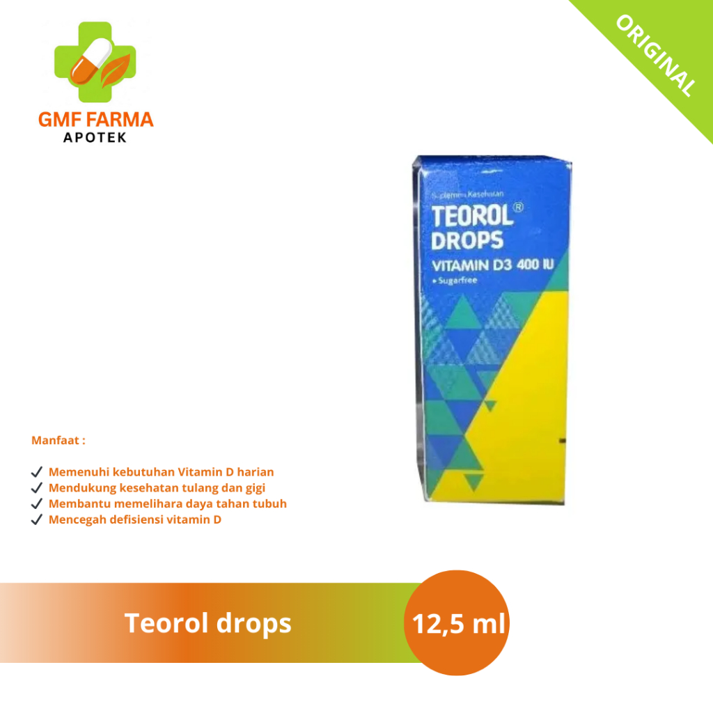 Teorol Drop Vitamin D3 12.5ml