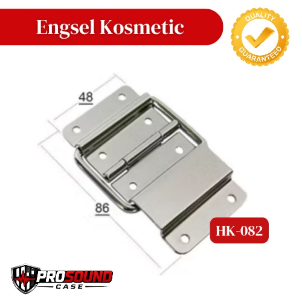 Engsel Kosmetic Hardcase HK-082 Silver
