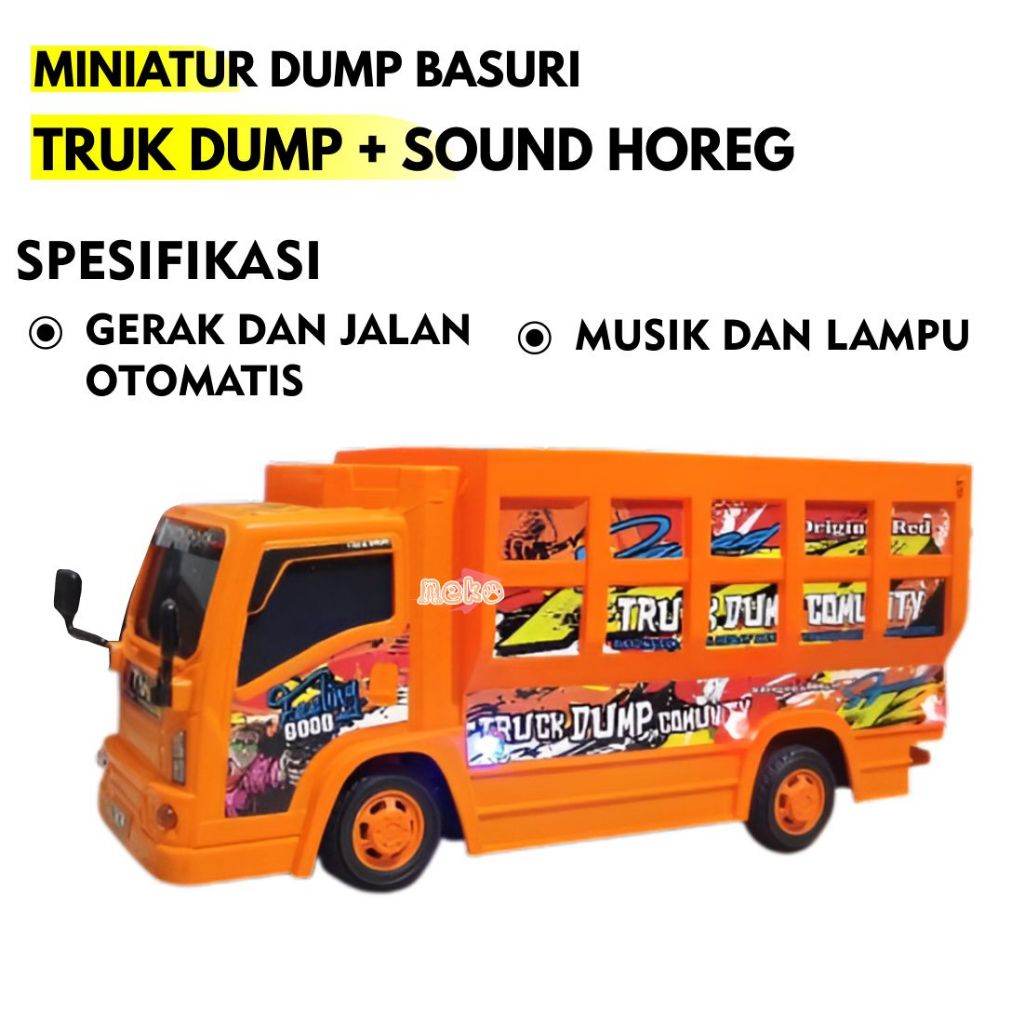 Mainan Anak Basuri Mini Truck Oleng