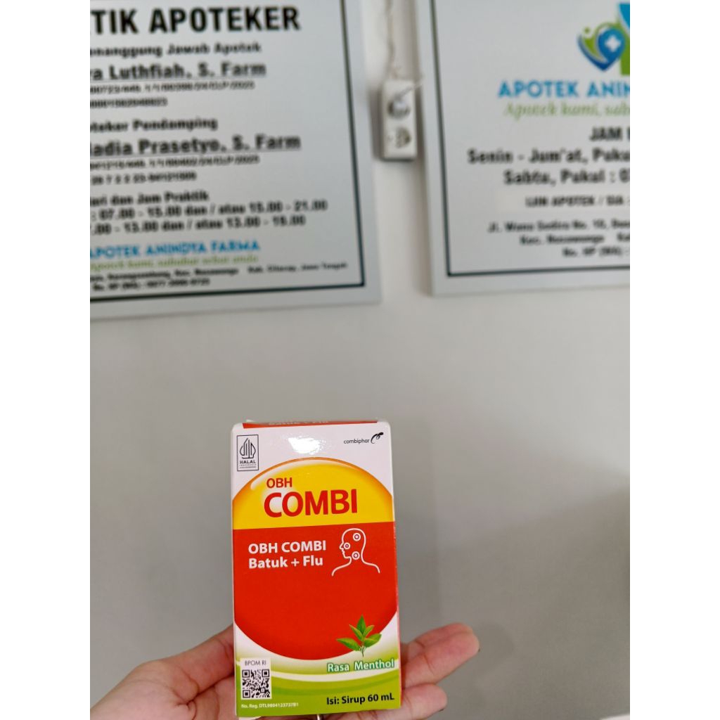 OBH COMBI BATUK+FLU 60ML SYR