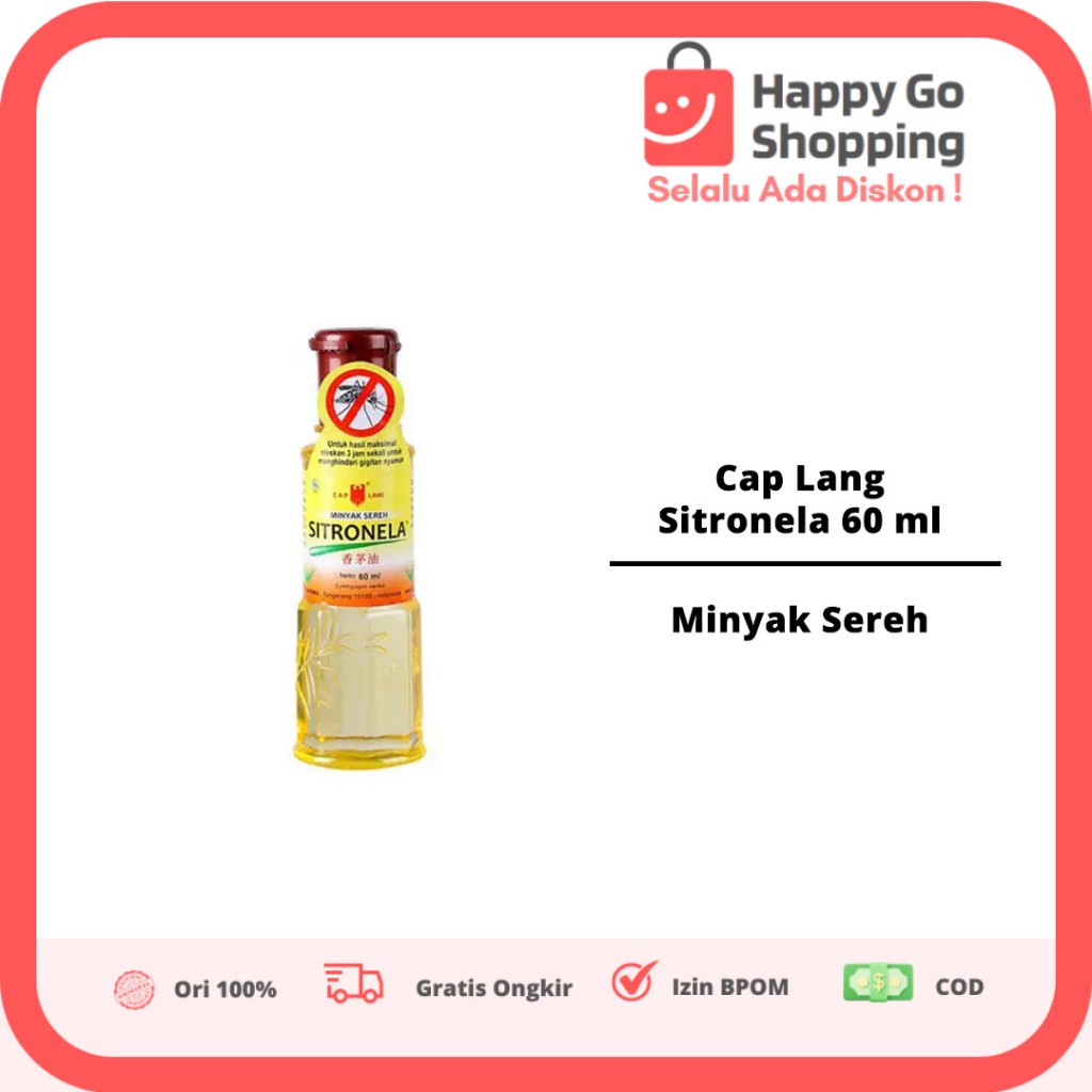 Cap Lang Sitronela 60 ml