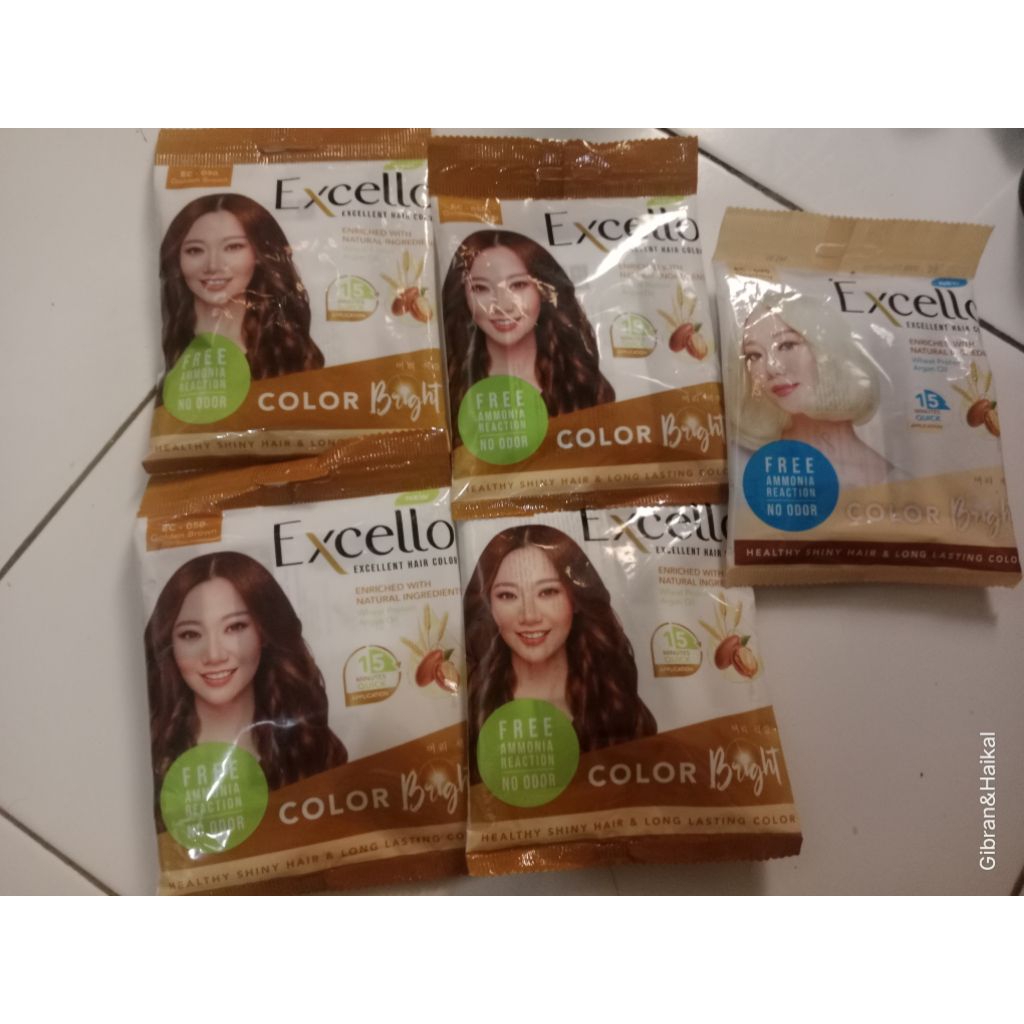 cat rambut excello