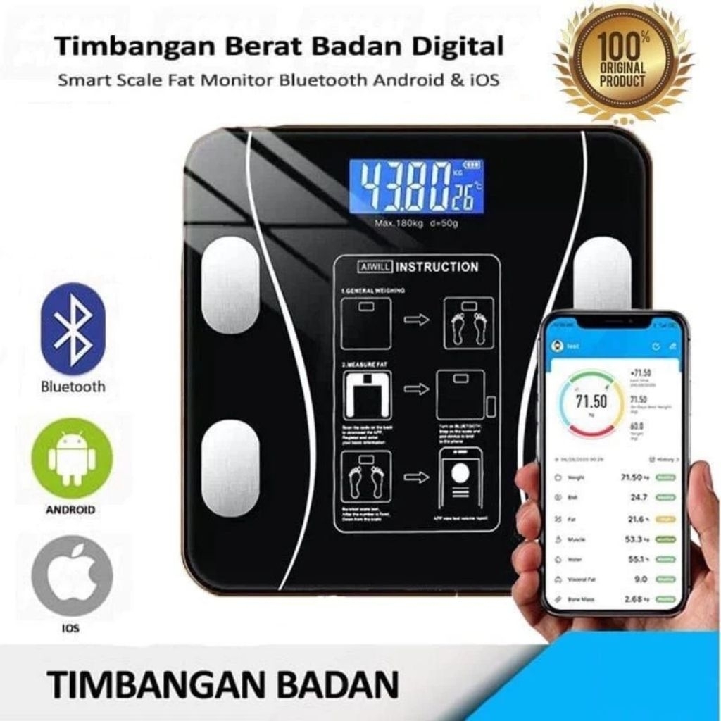 Timbangan Digital Android Thome Smart Scale