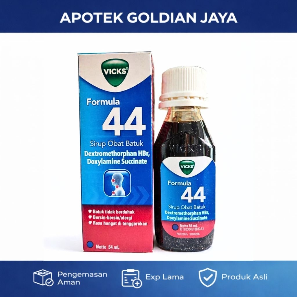 Vicks Formula 44 sirup obat batuk 54ml
