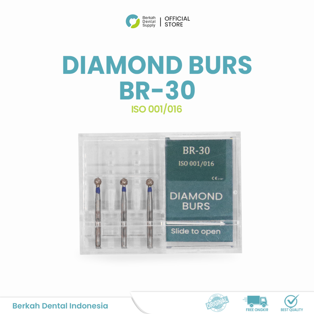 Dental Diamond Bur Kode BR