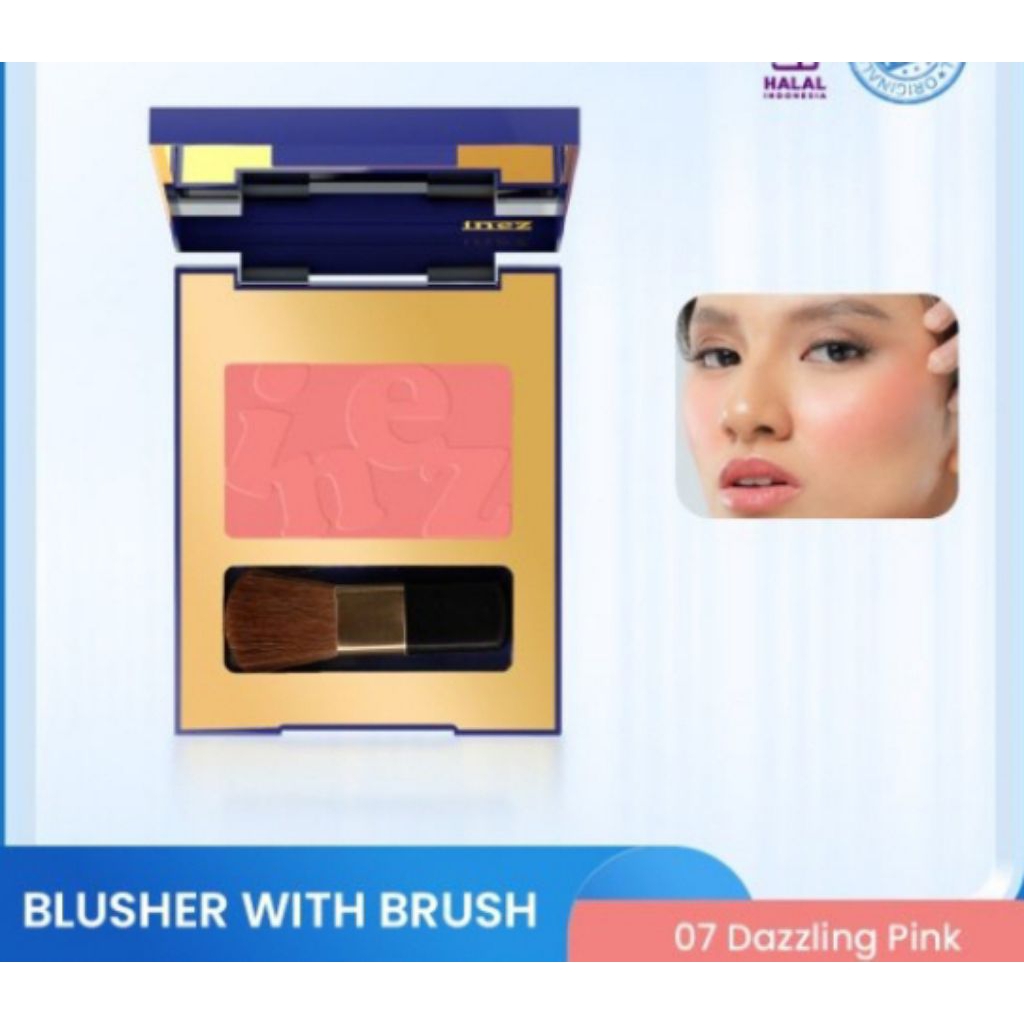 BLUSHER WITH BRUSH 07/ DAZZLING PINK