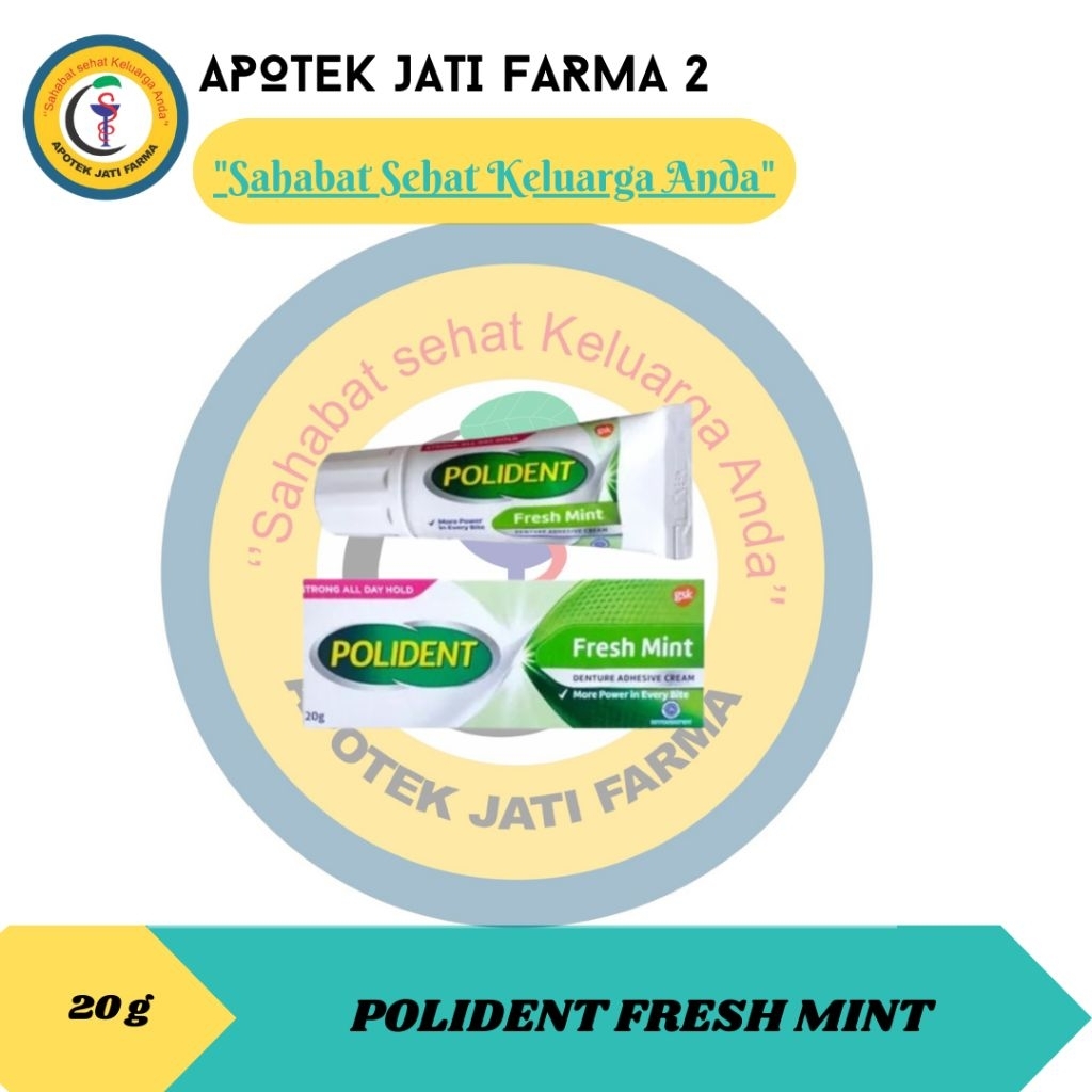 POLIDENT FRESH MINT 20g