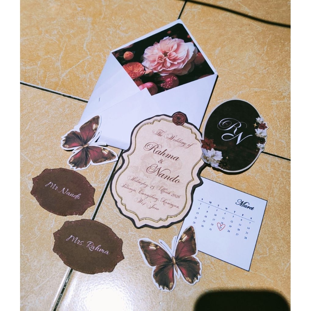 Keepsake Wedding (custome) murah