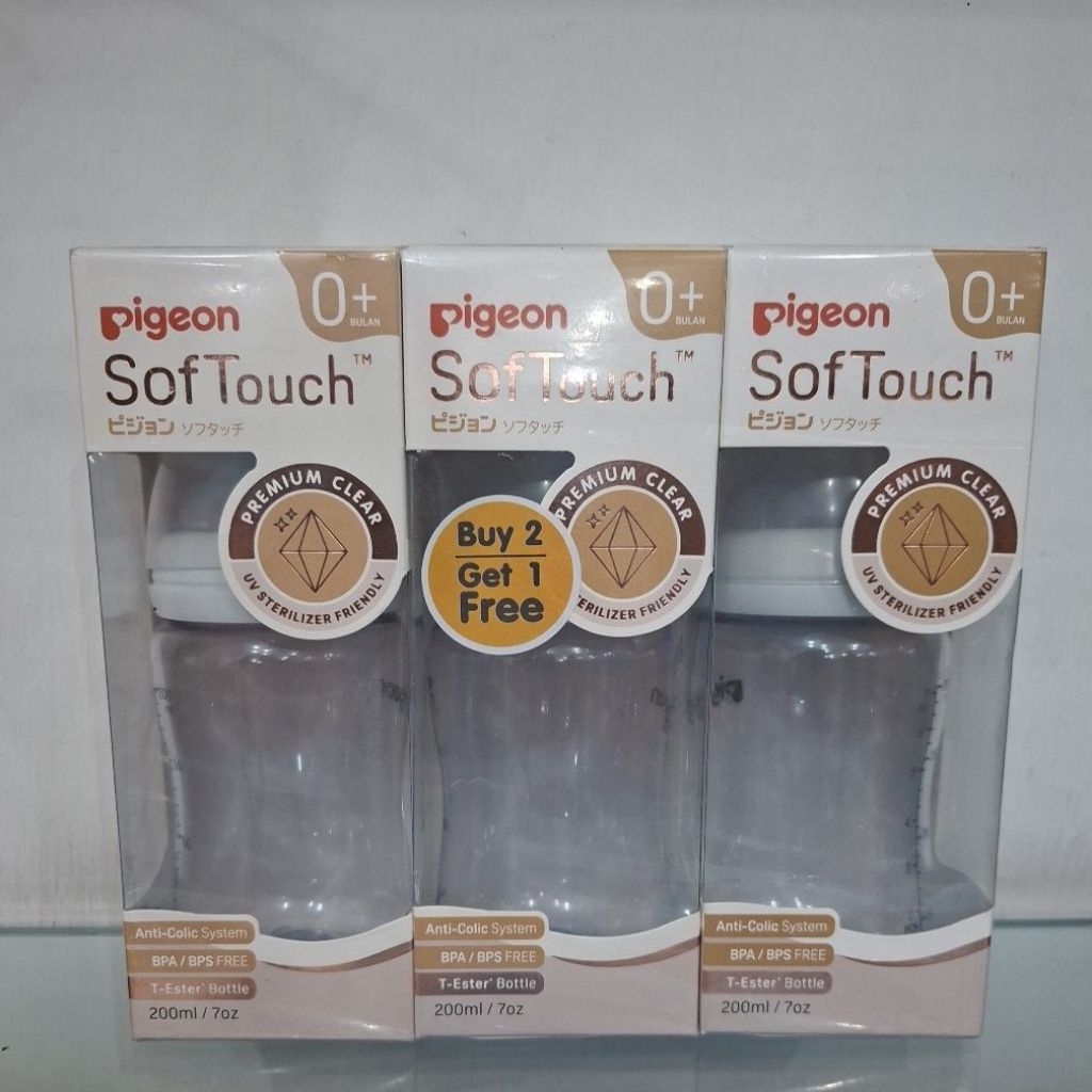 Pegeon Sof Touch/botol susu bayi