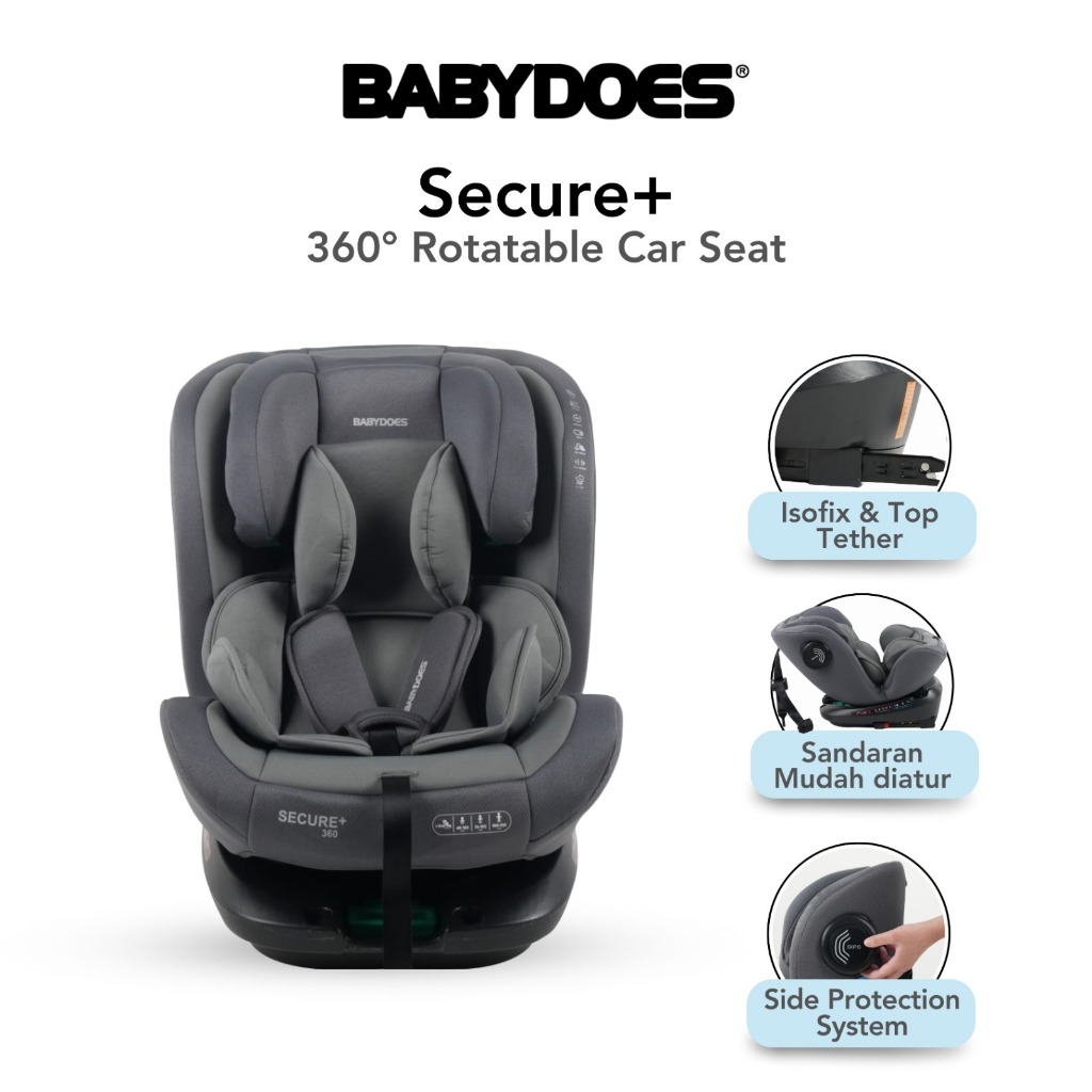 BABYDOES SECURE+ Carseat 360°