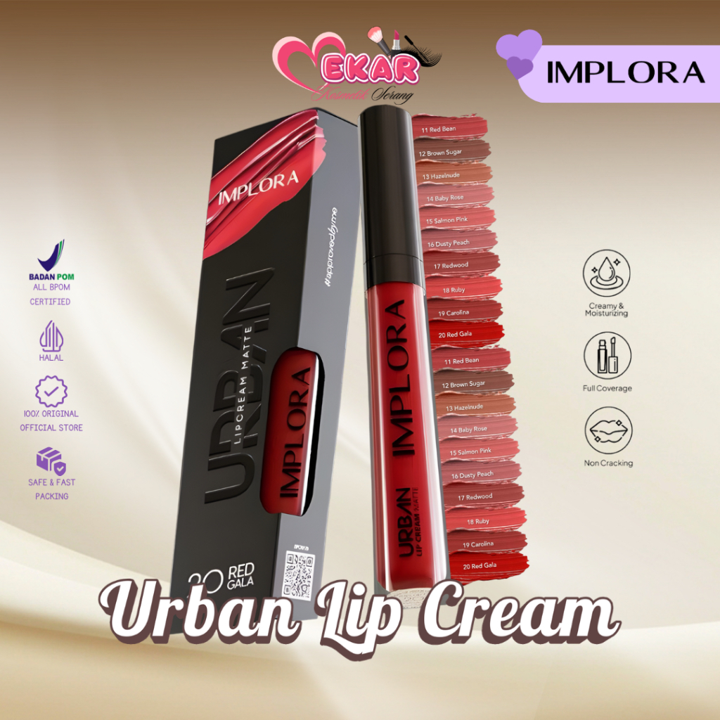 IMPLORA Urban Lip Cream Matte