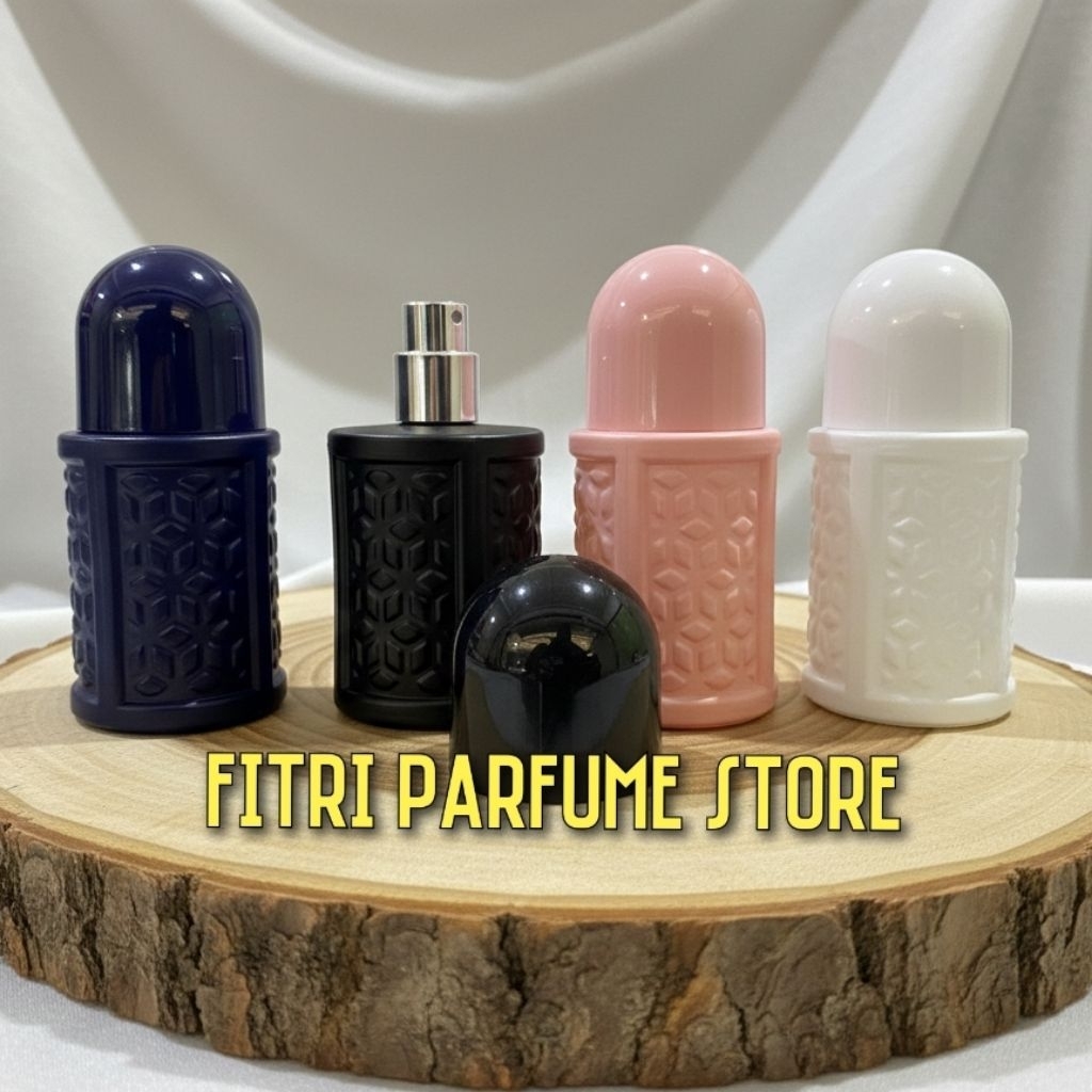 Botol parfum semprot spray kaca 30ml (KERATON30)