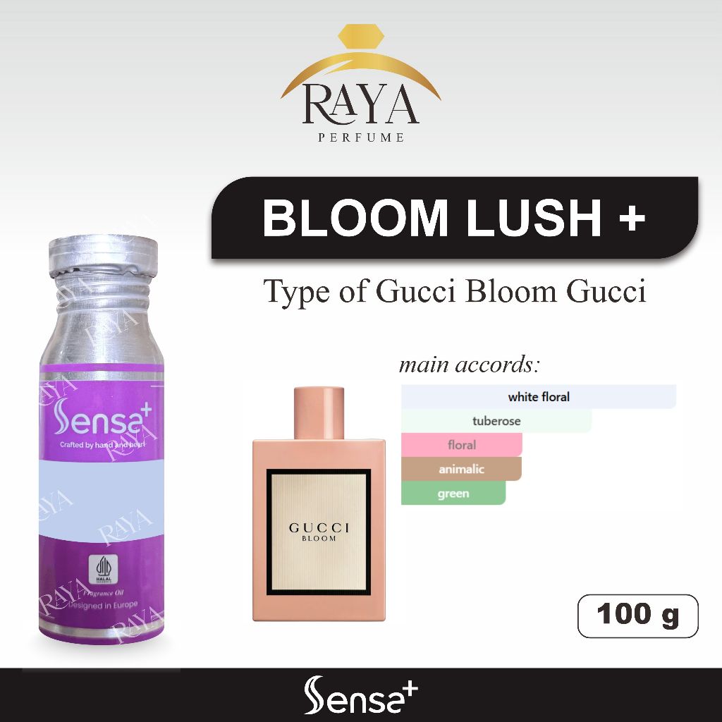 Bibit Parfum Sensa+ Bloom Lush 100gr