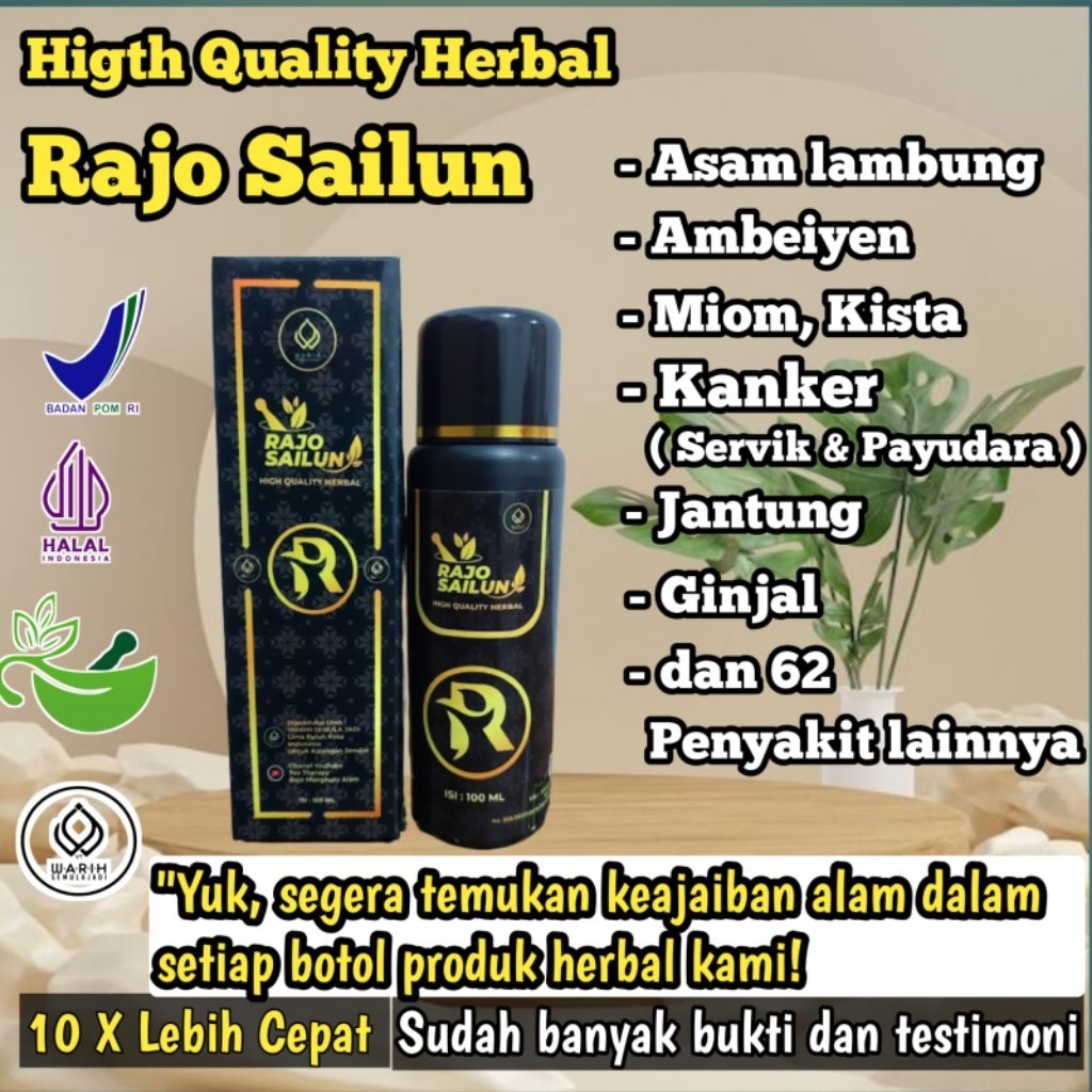 herbal Rajo Sailun 2 botol