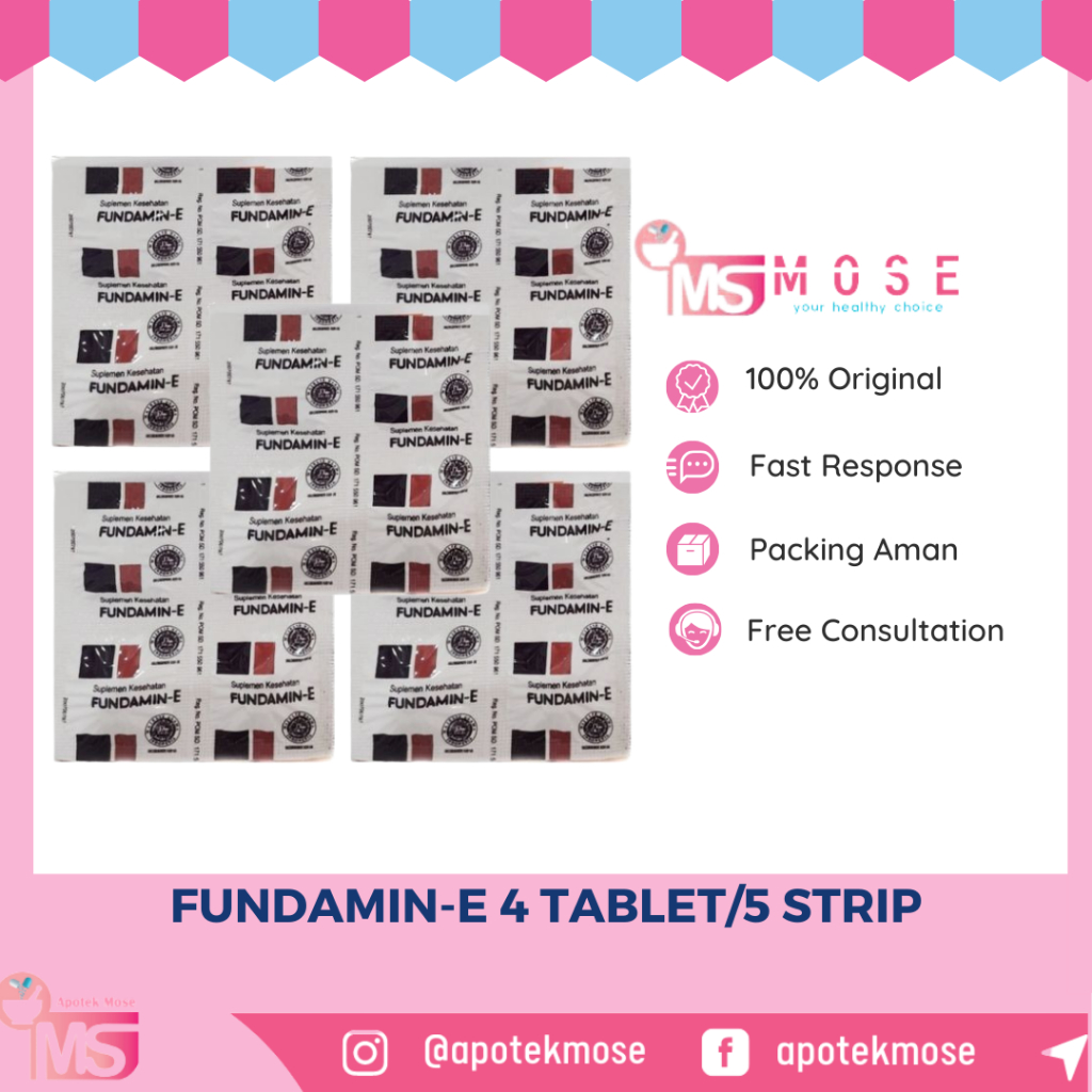 FUNDAMIN-E 4 TABLET/5 STRIP