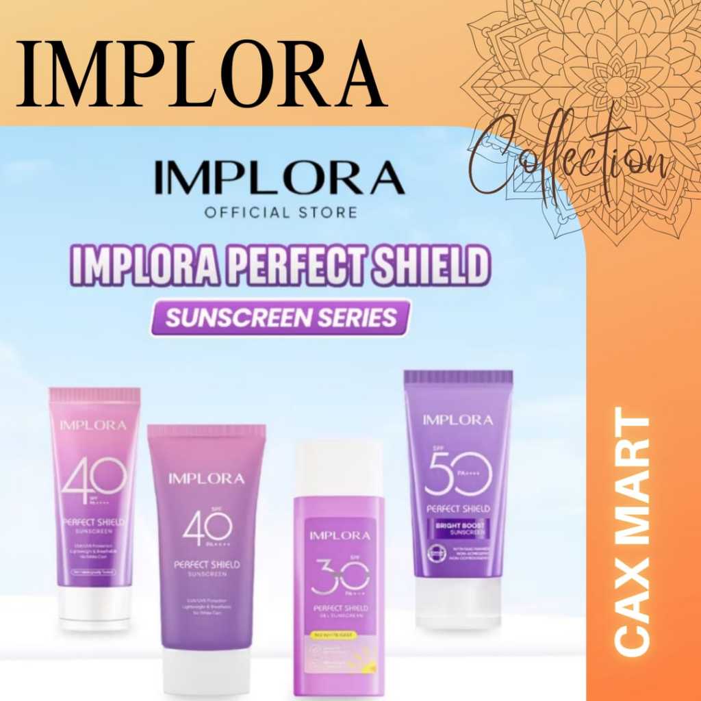 IMPLORA Perfect Shield Sunscreen SPF 40 | SPF 30 | SPF 50 PA++++