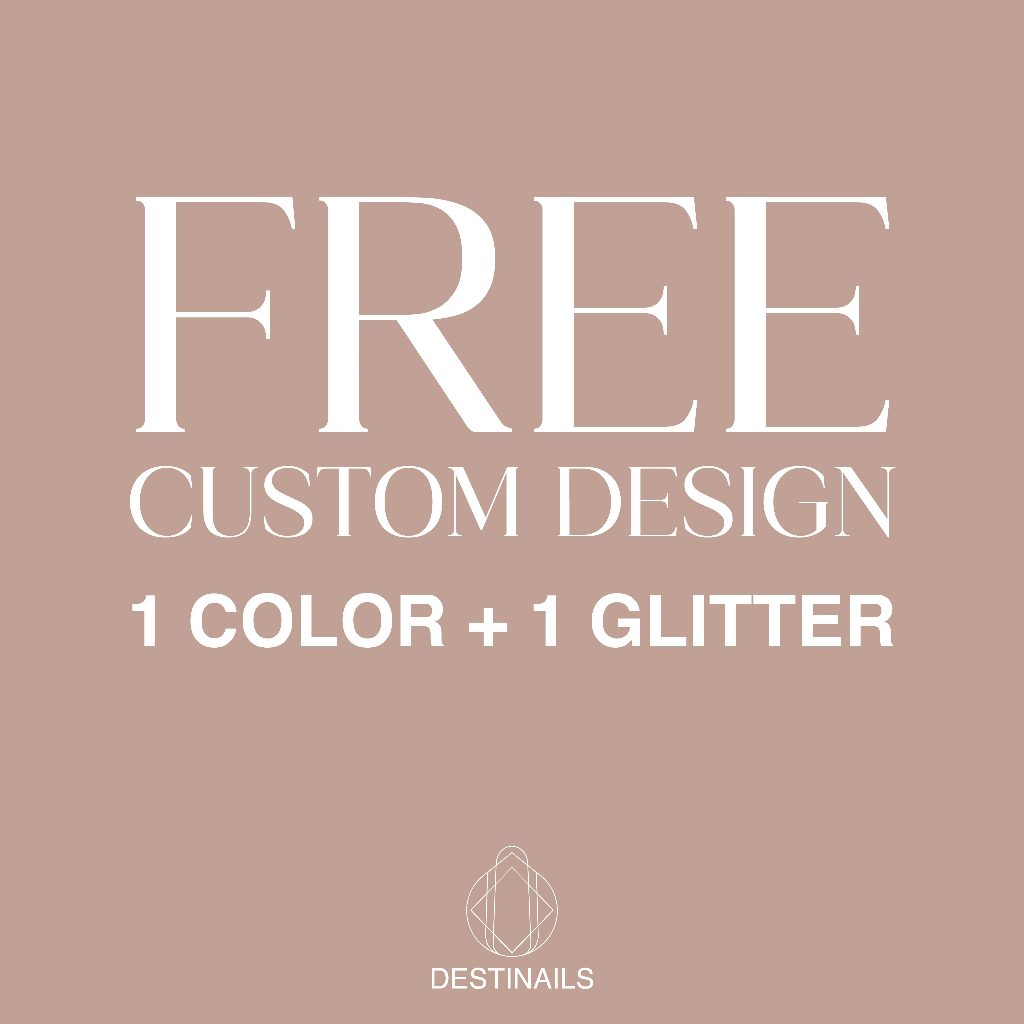 Press on fake nails Custom BASIC COLOR by Destinails