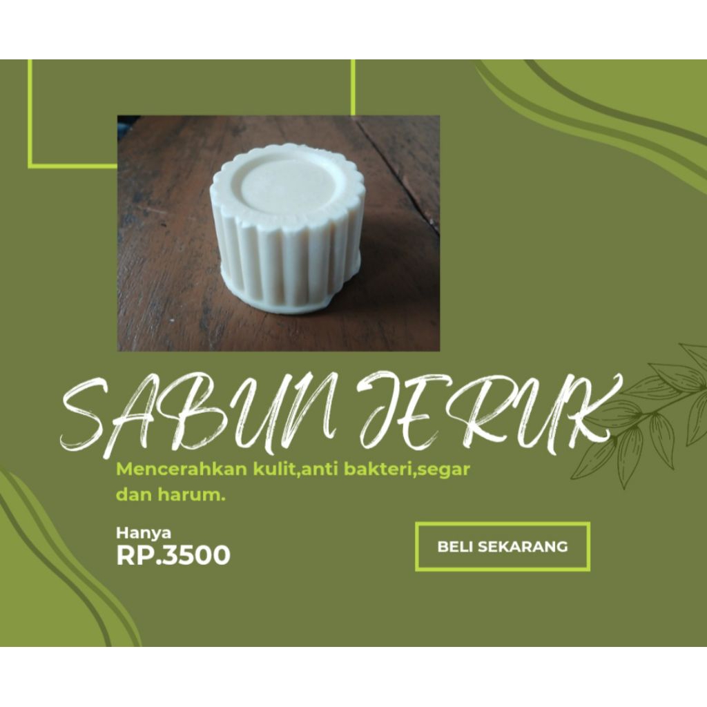 sabun mandi jeruk