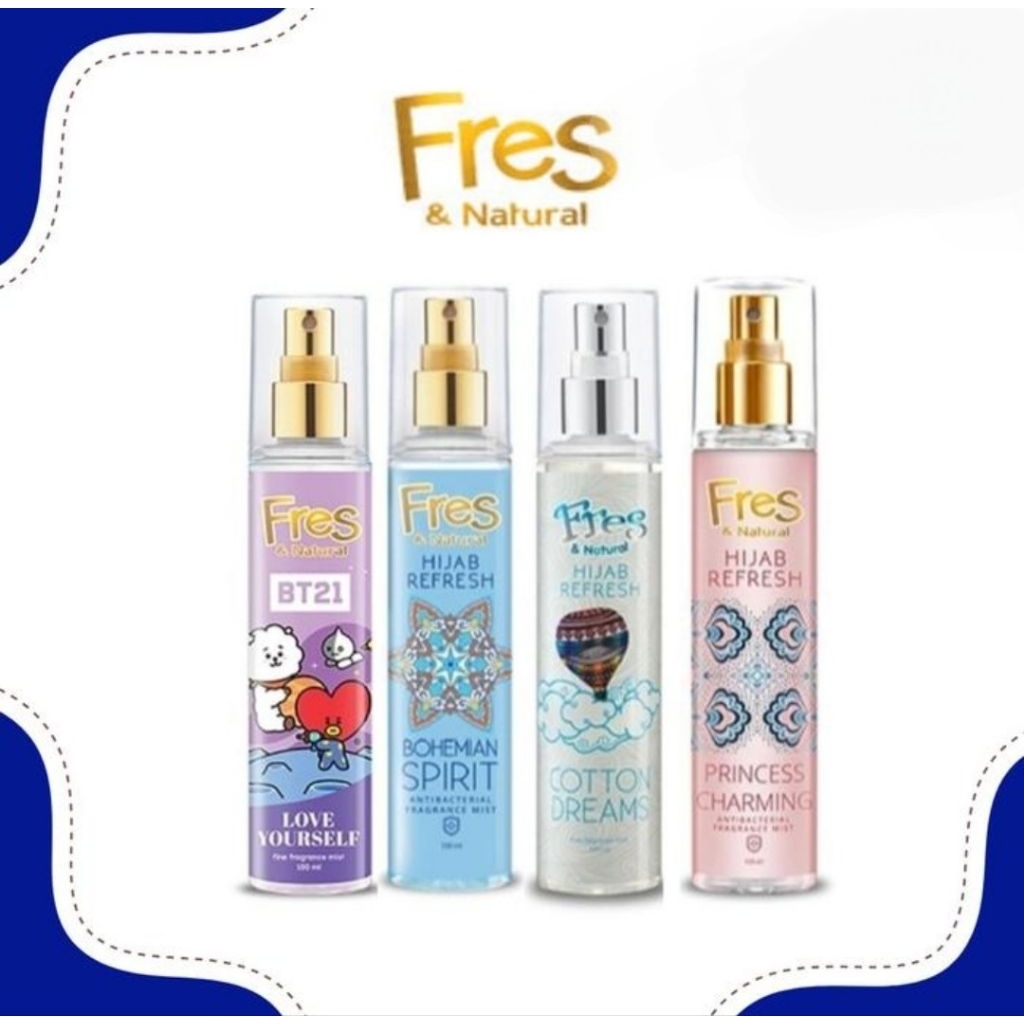Fres & Natural Spray Cologne 100ml