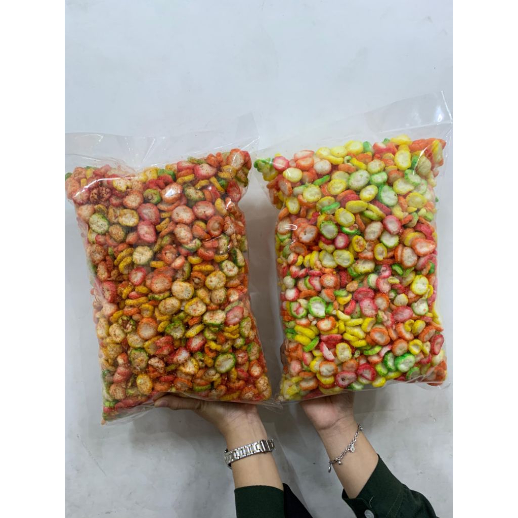 Kerupuk Kancing Pedas/Original