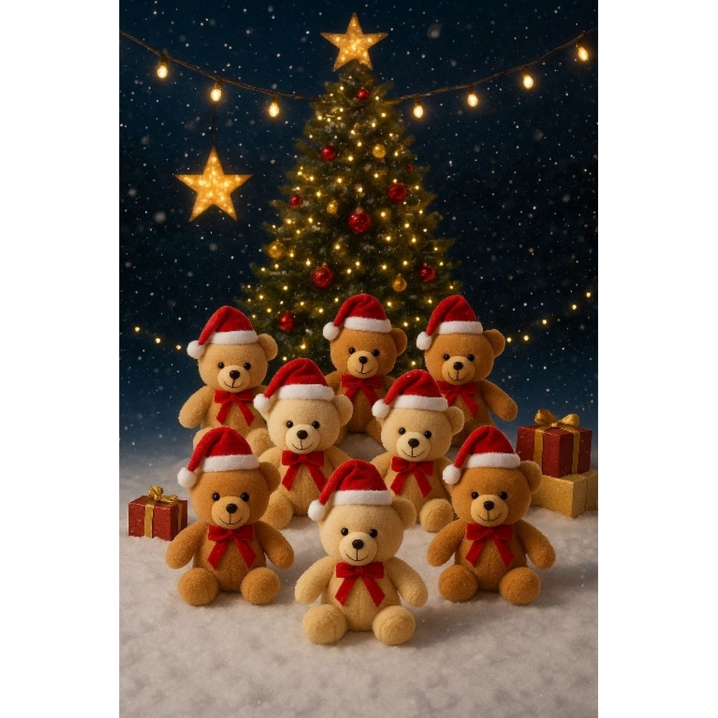 Boneka Mini Natal Boneka Christmas Boneka Natal Mini