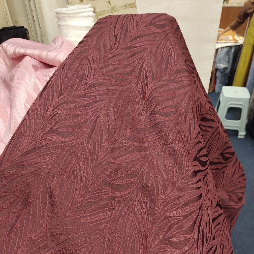 (COD)Kain|Bahan Jaquard EMBOSS bermotif